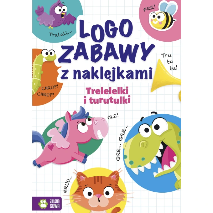 LOGO ZABAWY z naklejkami. Trelelelki i turutulki 4-5 lat